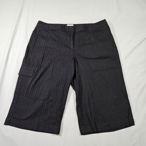 IZOD Performx Women's Golf Shorts Cool-FX Size 12 Black